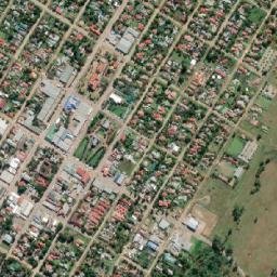Ladybrand map(satellite map)