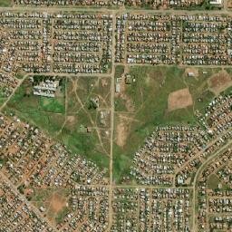 Botshabelo map(satellite map)