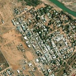 Prieska map(satellite map)