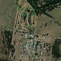 Coutts Crossing map(satellite map)