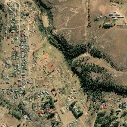 Qacha’s Nek map(satellite map)
