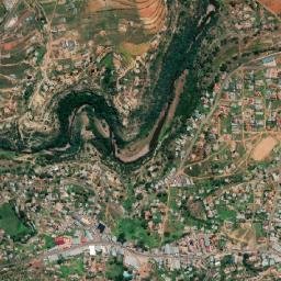 Quthing map(satellite map)