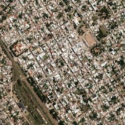 Deán Funes map(satellite map)