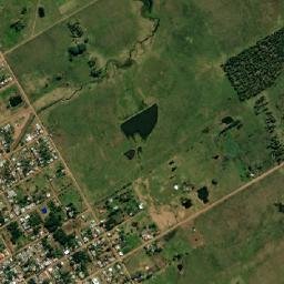 Tomás Gomensoro map(satellite map)