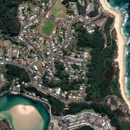 Nambucca Heads map(satellite map)