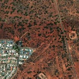 Hannans map(satellite map)
