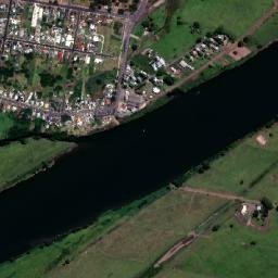 Frederickton map(satellite map)