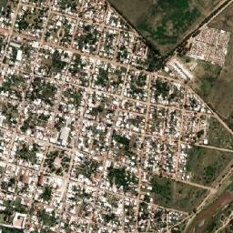 Santa Rosa de Río Primero map(satellite map)