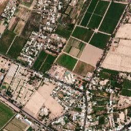 Albardón map(satellite map)