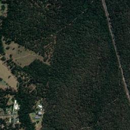 King Creek map(satellite map)