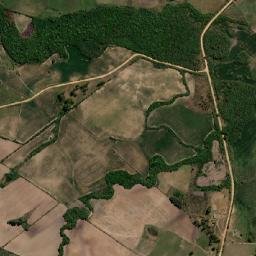 Hulha Negra map(satellite map)