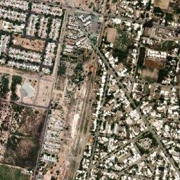 Caucete map(satellite map)