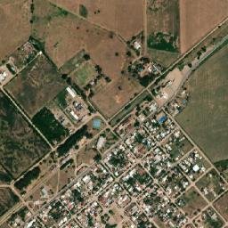 Las Varas map(satellite map)
