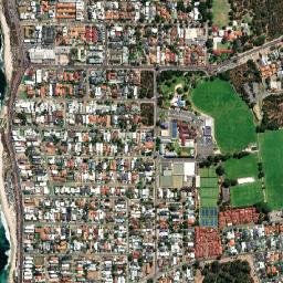 North Beach map(satellite map)