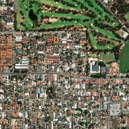 Yokine map(satellite map)