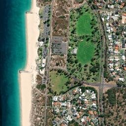 City Beach map(satellite map)