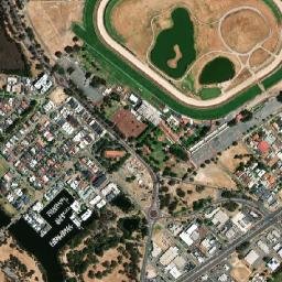 Ascot map(satellite map)
