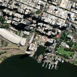 Perth map(satellite map)