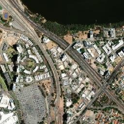 Burswood map(satellite map)