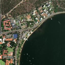 Satellite view of Royal Perth Golf Club