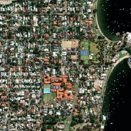 Peppermint Grove map(satellite map)