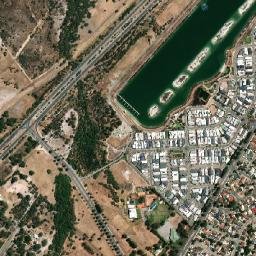 Champion Lakes map(satellite map)