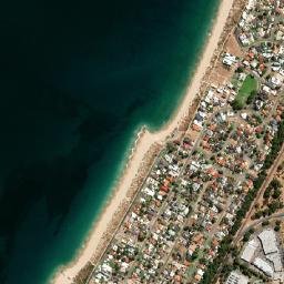 Silver Sands map(satellite map)
