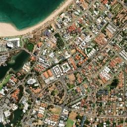 Mandurah map(satellite map)