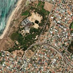 Halls Head map(satellite map)