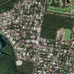 Hawks Nest map(satellite map)