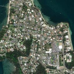 Soldiers Point map(satellite map)