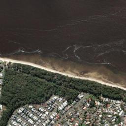 Satellite view of Nelson Bay Golf Club