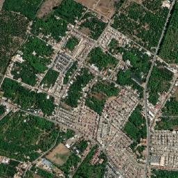 La Cruz map(satellite map)
