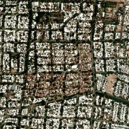 Las Heras map(satellite map)