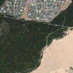 Fern Bay map(satellite map)