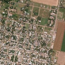 Monte Buey map(satellite map)