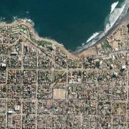 Concón map(satellite map)