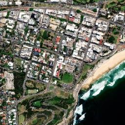 Newcastle city centre map(satellite map)