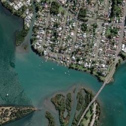 Fennell Bay map(satellite map)