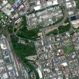 East London map(satellite map)