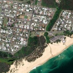 Redhead map(satellite map)