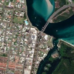 Swansea map(satellite map)
