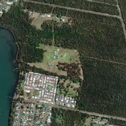 Chain Valley Bay map(satellite map)