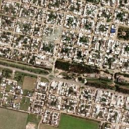 Monte Maíz map(satellite map)