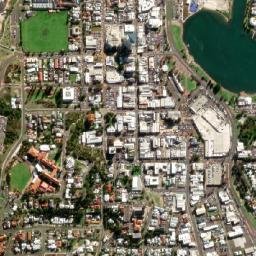 Bunbury map(satellite map)