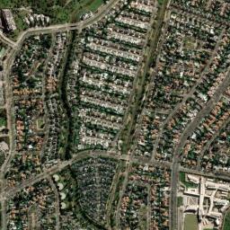Satellite view of Club de Campo Colegio Médico