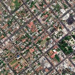 Bathurst city centre map(satellite map)