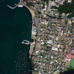 Point Frederick map(satellite map)