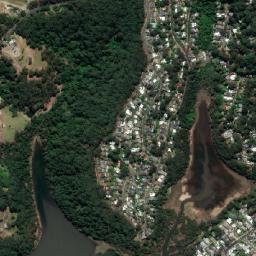 North Avoca map(satellite map)