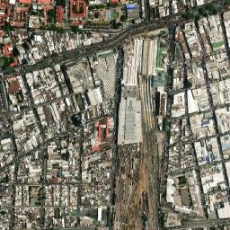 Estación Central map(satellite map)